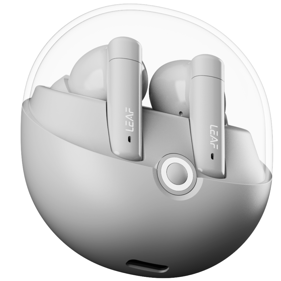 LEAF BUDS X514 ANC TRUE WIRELESS EARBUDS (ASH GREY) - Leaf Studios