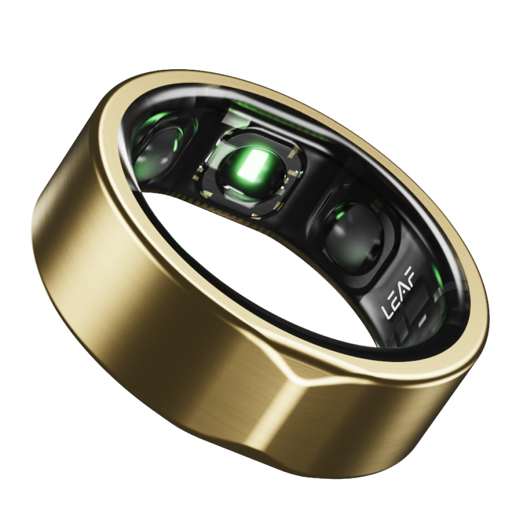 LEAF HALO SMART RING (LUXE GOLD) + SIZING KIT - Leaf Studios
