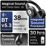 Leaf Bass Wireless Bluetooth Headphones - Leaf Studios