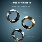 LEAF HALO SMART RING (CARBON BLACK) + SIZING KIT - Leaf Studios