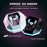 LEAF BUDS X468 TRUE WIRELESS EARBUDS (BLACK SPACESHIP) - Leaf Studios