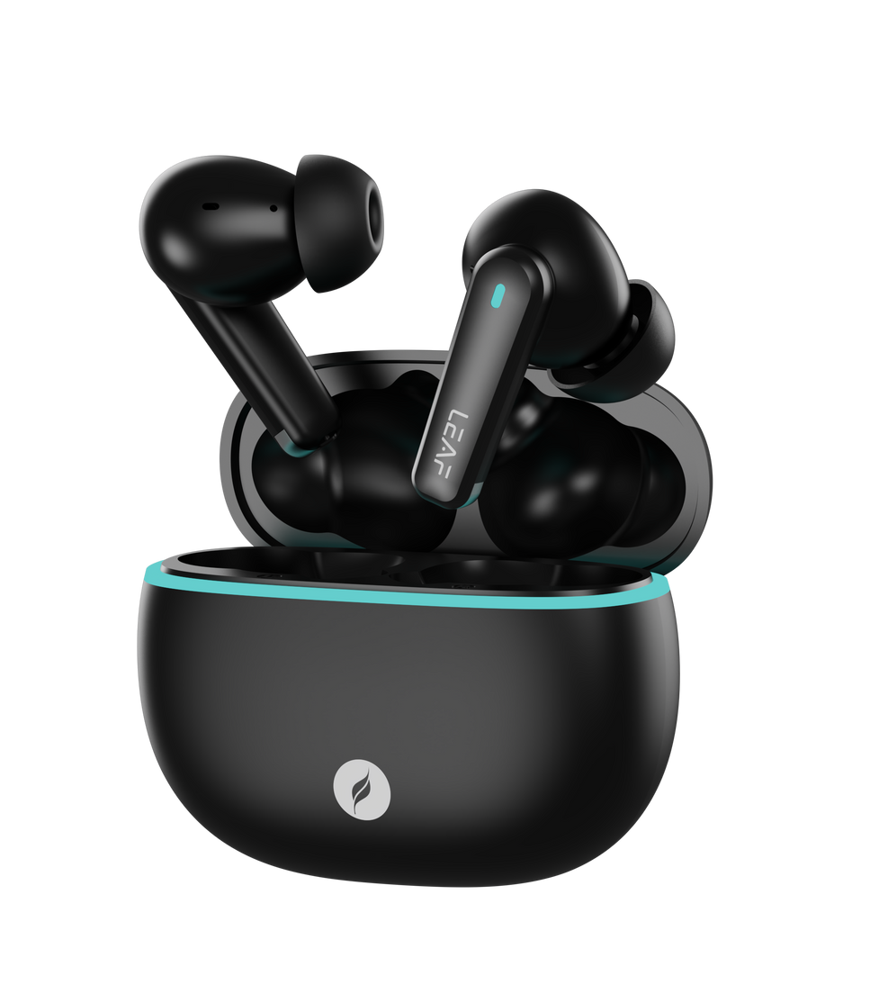 Leaf Buds X121 Wireless Earbuds (Carbon Black)
