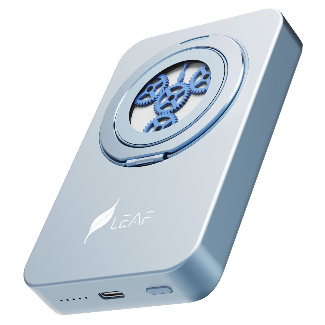 LEAF NOVA POWER BANK (AQUA GREY)