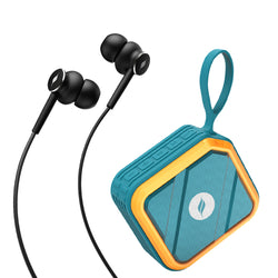 Combo: Leaf BOOM Bluetooth Speaker Teal Blue + Leaf Dash 2 - Leaf Studios
