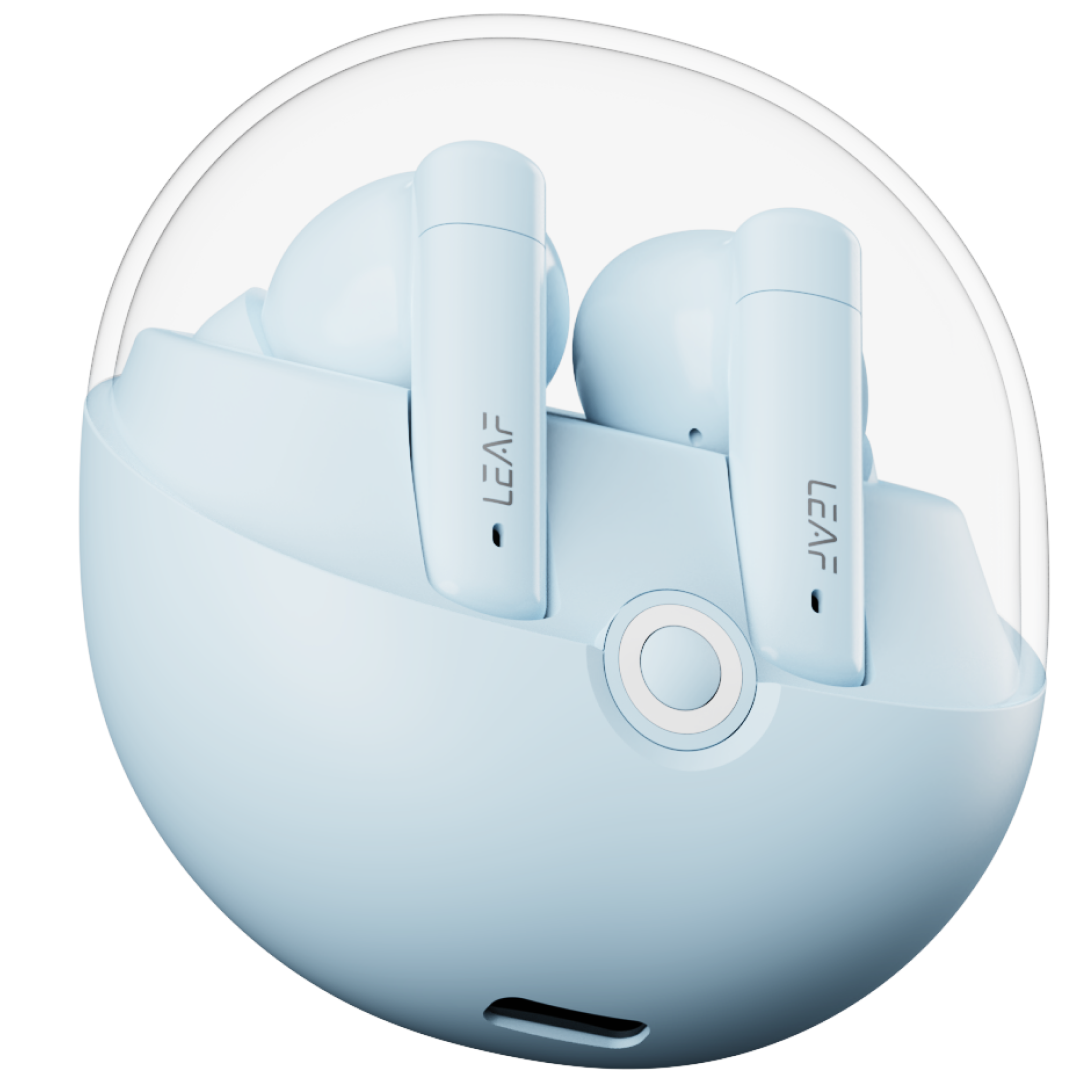 LEAF BUDS X514 ANC TRUE WIRELESS EARBUDS (PASTLE BLUE) - Leaf Studios