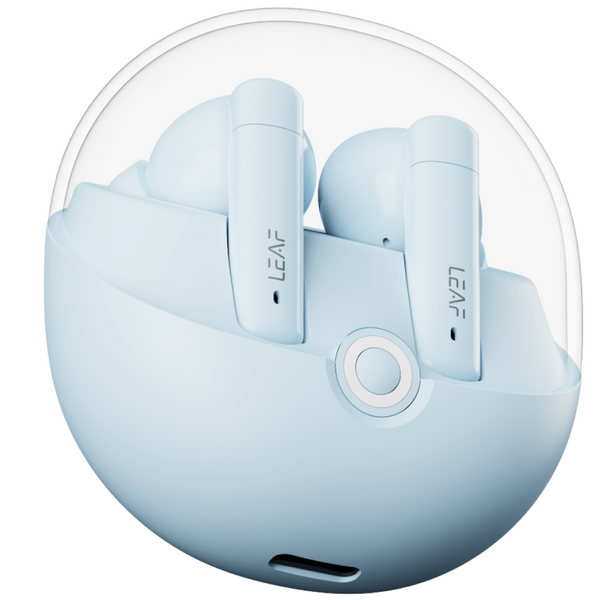LEAF BUDS X514 ANC TRUE WIRELESS EARBUDS (PASTLE BLUE) - Leaf Studios