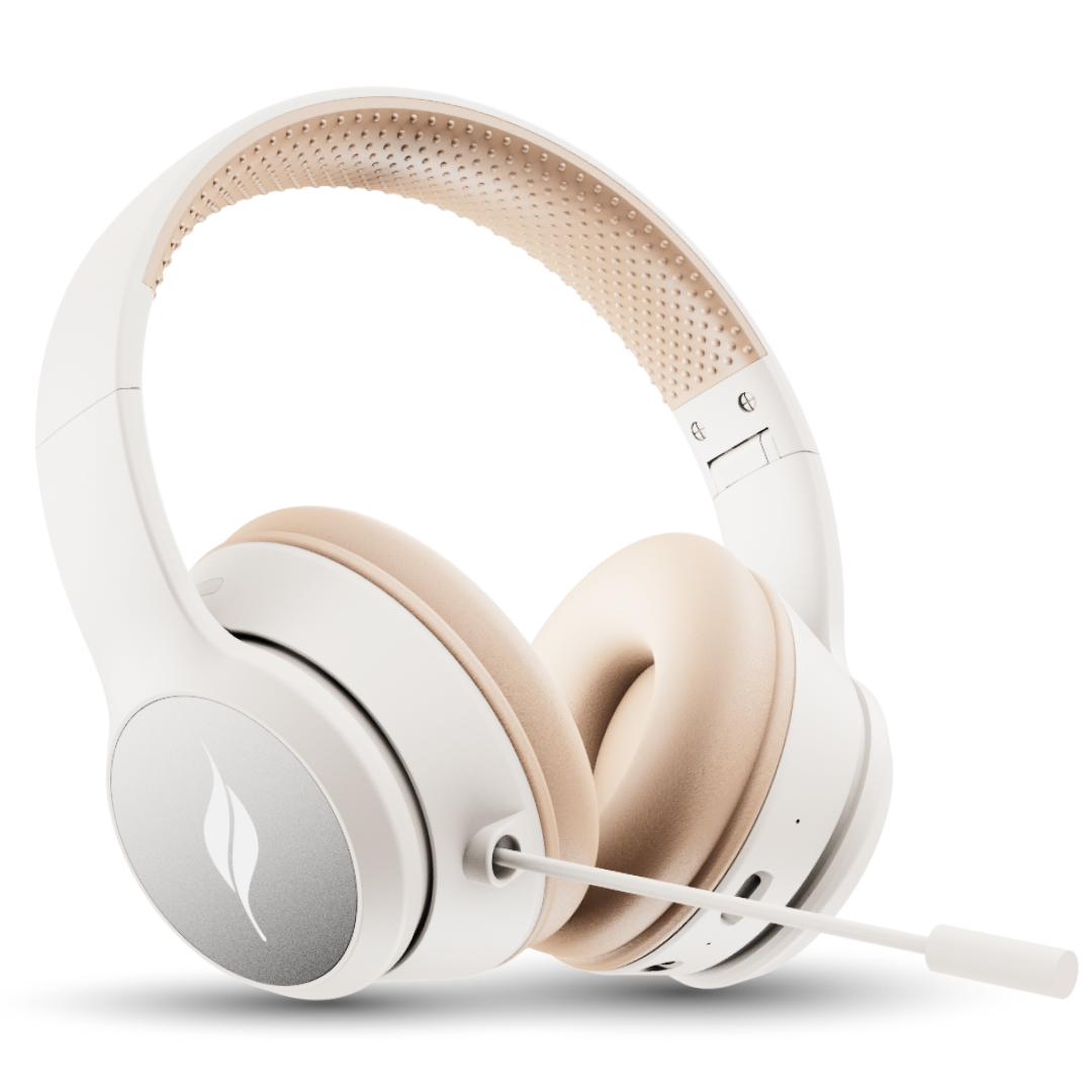 LEAF BASS X414 WIRELESS HEADPHONES- DESERT DUNE