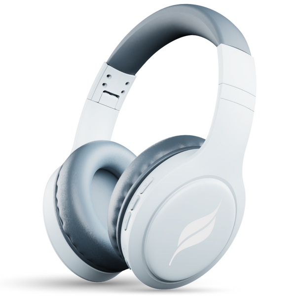 LEAF BASS PRO WIRELESS HEADPHONES-AQUA GREY