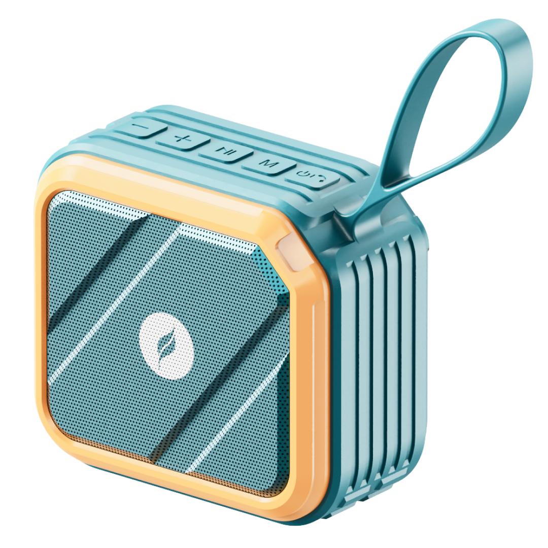 LEAF BOOM WIRELESS SPEAKER-TEAL BLUE