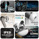 LEAF BUDS X342 TRUE WIRELESS EARBUDS (CARBON BLACK) - Leaf Studios