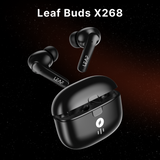 LEAF BUDS X268 CARBON BLACK TRUE WIRELESS EARBUDS - Leaf Studios