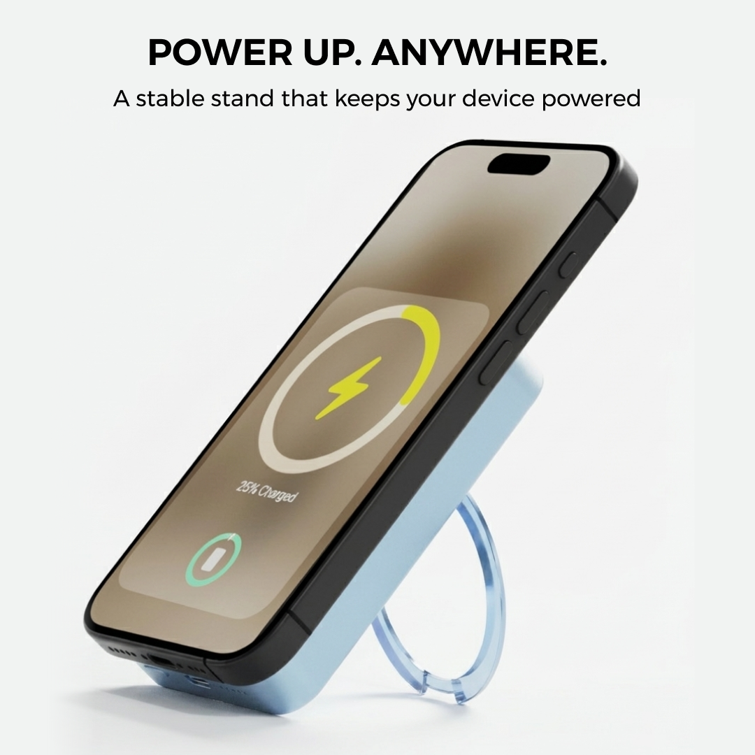 LEAF NOVA POWER BANK (AQUA GREY)