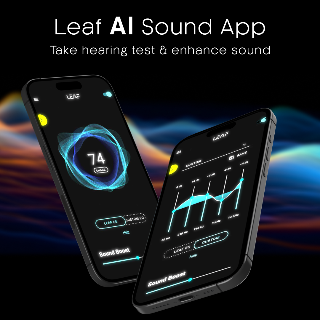 Leaf Rush X342 Wireless Neckband Earphones (Carbon Black)