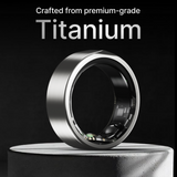 LEAF HALO SMART RING (lUNAR SILVER) + SIZING KIT - Leaf Studios