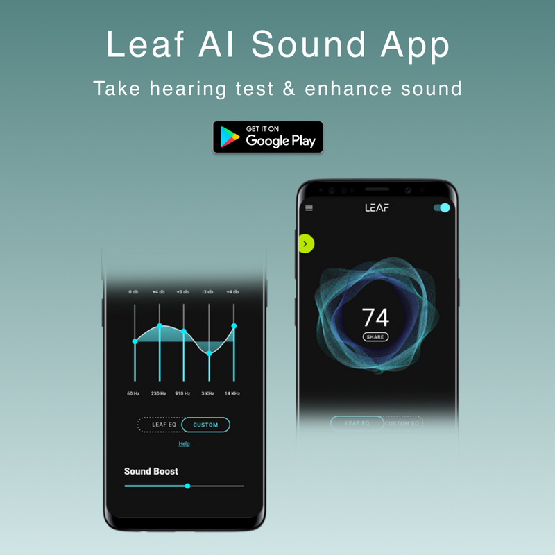 Combo: LEAF BUDS X614 ANC (CARBON BLACK) + LEAF BUDS X121 (PURE WHITE) - Leaf Studios