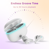 Combo: LEAF BUDS X614 ANC (CARBON BLACK) + LEAF BUDS X121 (PURE WHITE) - Leaf Studios