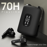 LEAF BUDS X714 ANC EARBUDS WITH 4 BUDS IN 1 CASE (BLACK) - Leaf Studios