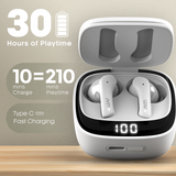 LEAF BUDS X614 ANC TRUE WIRELESS EARBUDS (PURE WHITE) - Leaf Studios