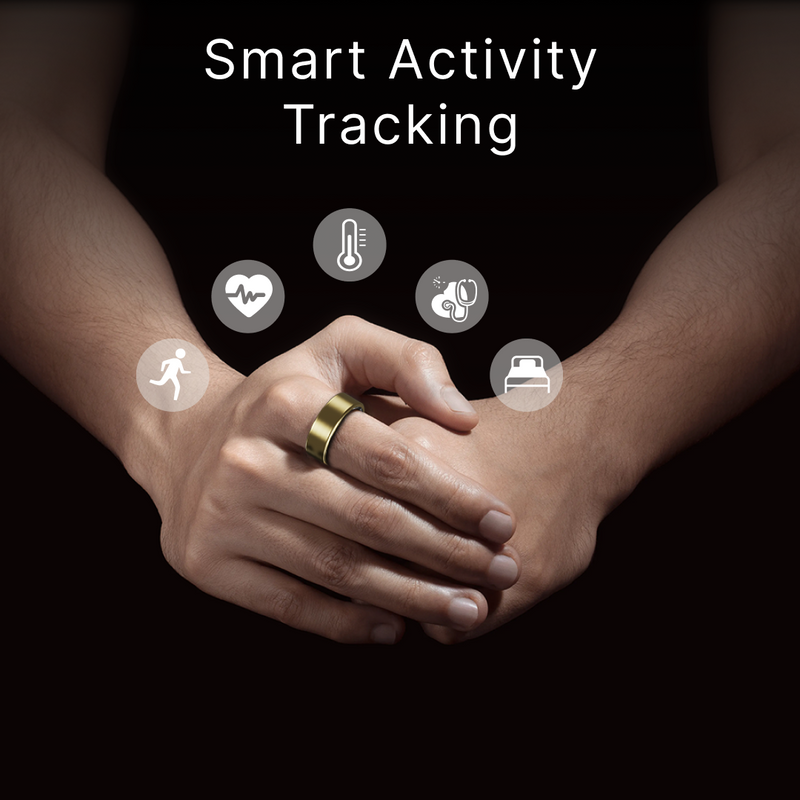 LEAF HALO SMART RING (LUXE GOLD) + SIZING KIT - Leaf Studios