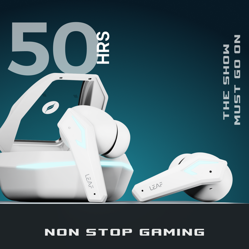 LEAF BUDS X468 TRUE WIRELESS EARBUDS (IVORY SPACESHIP) - Leaf Studios