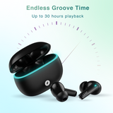 Combo: LEAF BUDS X614 ANC  + LEAF BUDS X121 (CARBON BLACK) - Leaf Studios