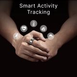 LEAF HALO SMART RING (lUNAR SILVER) + SIZING KIT - Leaf Studios
