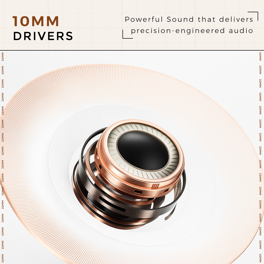 LEAF BUDS X334 TRUE WIRELESS EARBUDS (ESPRESSO)