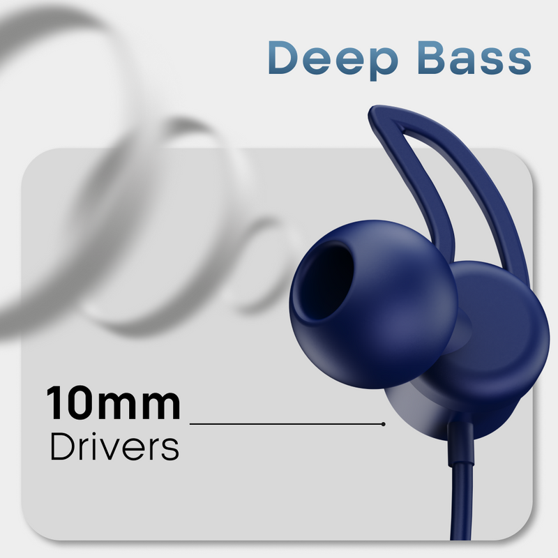 LEAF RUSH X342  WIRELESS EARPHONES (MIDNIGHT BLUE) - Leaf Studios