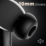 LEAF BUDS X342 TRUE WIRELESS EARBUDS (CARBON BLACK) - Leaf Studios