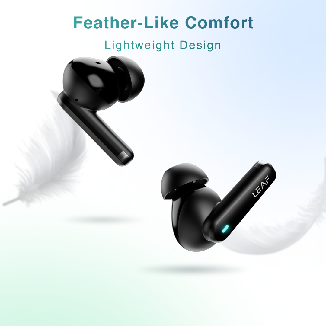 Combo: LEAF BUDS X614 ANC  + LEAF BUDS X121 (CARBON BLACK)