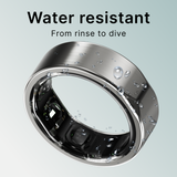 LEAF HALO SMART RING (lUNAR SILVER) + SIZING KIT