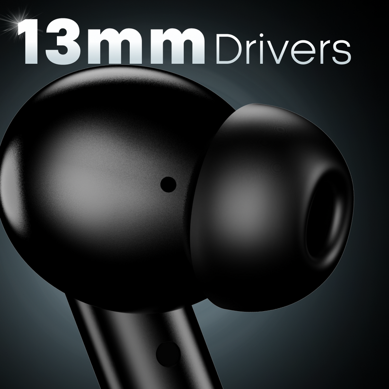 LEAF BUDS X514 ANC TRUE WIRELESS EARBUDS (CARBON BLACK) - Leaf Studios