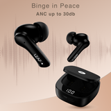 Combo: LEAF BUDS X614 ANC (CARBON BLACK) + LEAF BUDS X121 (PURE WHITE) - Leaf Studios