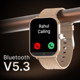 LEAF WATCH X121 WIRELESS BT CALLING SMART WATCH-CHAMPAGNE GOLD - Leaf Studios