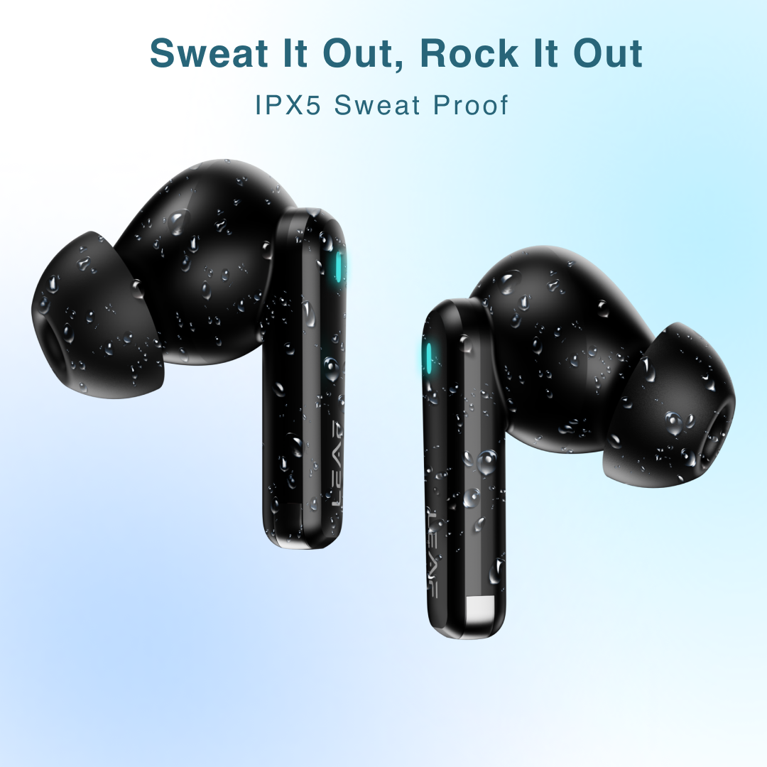 Combo: LEAF BUDS X614 ANC  + LEAF BUDS X121 (CARBON BLACK)