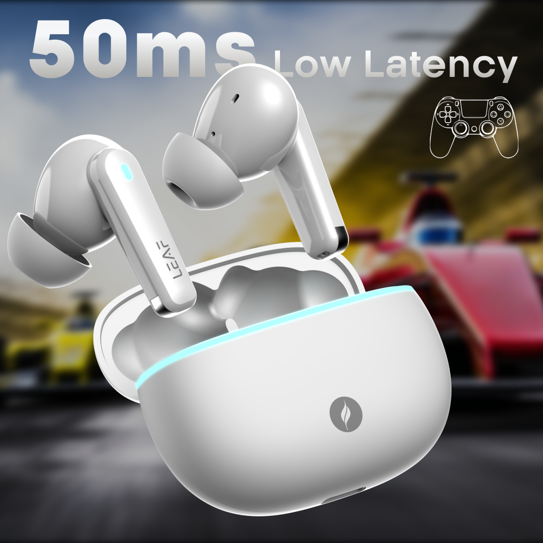 Leaf Buds X121 Wireless Earbuds (Pure White)