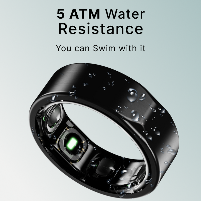 LEAF HALO SMART RING (CARBON BLACK) + SIZING KIT