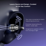 LEAF BUDS AIR WIRELESS OPEN EAR EARBUDS (LAVENDER)