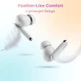 Combo: LEAF BUDS X614 ANC (CARBON BLACK) + LEAF BUDS X121 (PURE WHITE) - Leaf Studios