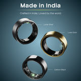 LEAF HALO SMART RING (lUNAR SILVER) + SIZING KIT - Leaf Studios