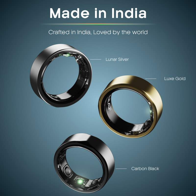 LEAF HALO SMART RING (lUNAR SILVER) + SIZING KIT - Leaf Studios