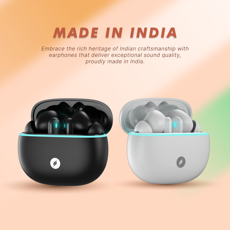 Combo: LEAF BUDS X614 ANC (CARBON BLACK) + LEAF BUDS X121 (PURE WHITE) - Leaf Studios