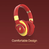 Leaf Hush Red Wireless Headphones - Leaf Studios