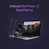 LEAF RUSH X214 CARBON BLACK WIRELESS EARPHONES - Leaf Studios