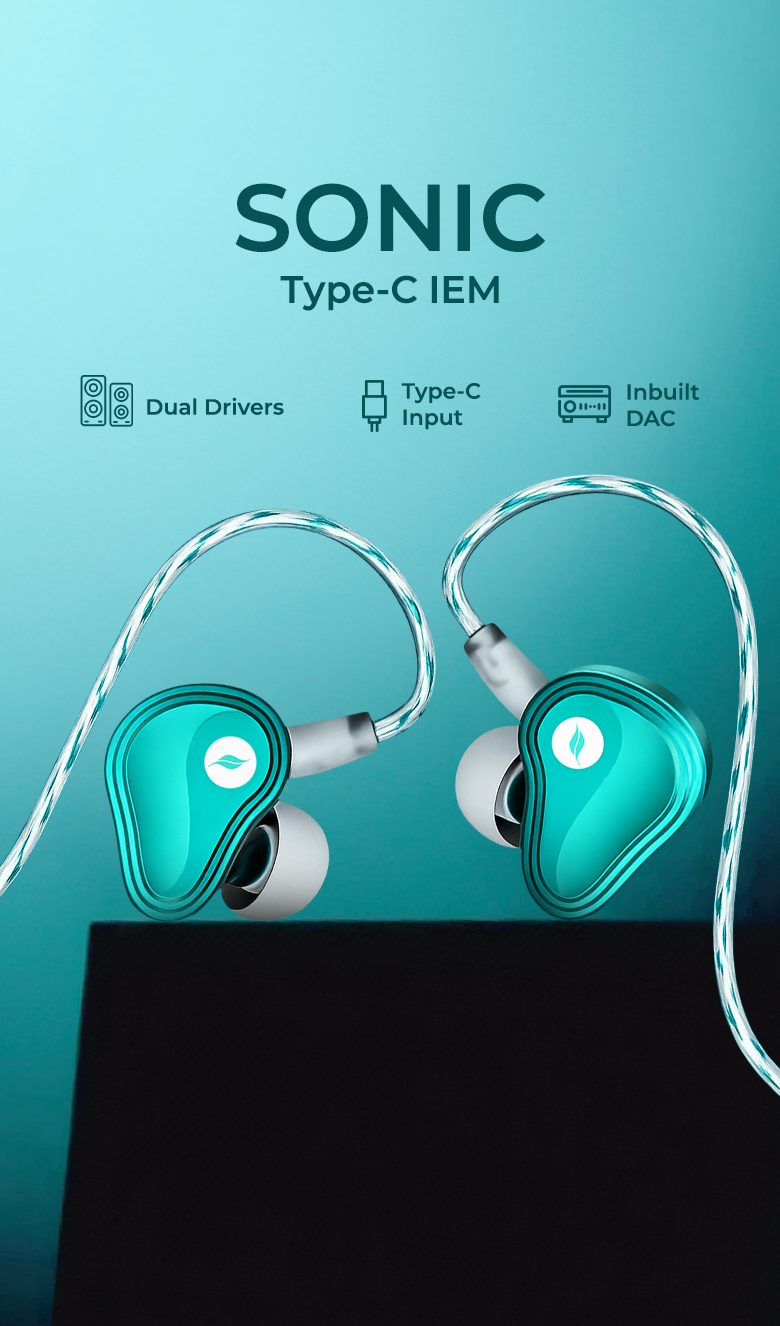 Leaf sonic IEM Wired Earphones