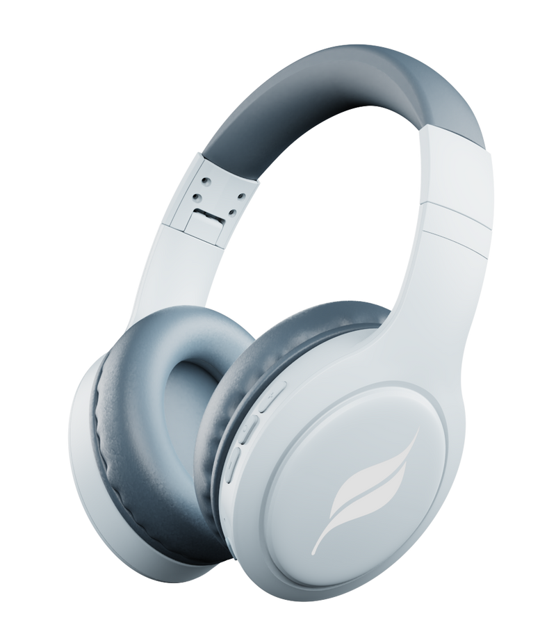 Leaf Bass Pro Wireless Headphones (Aqua Grey)