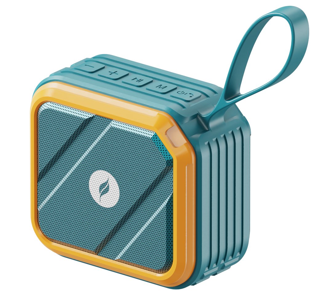 LEAF BOOM WIRELESS SPEAKER-TEAL BLUE
