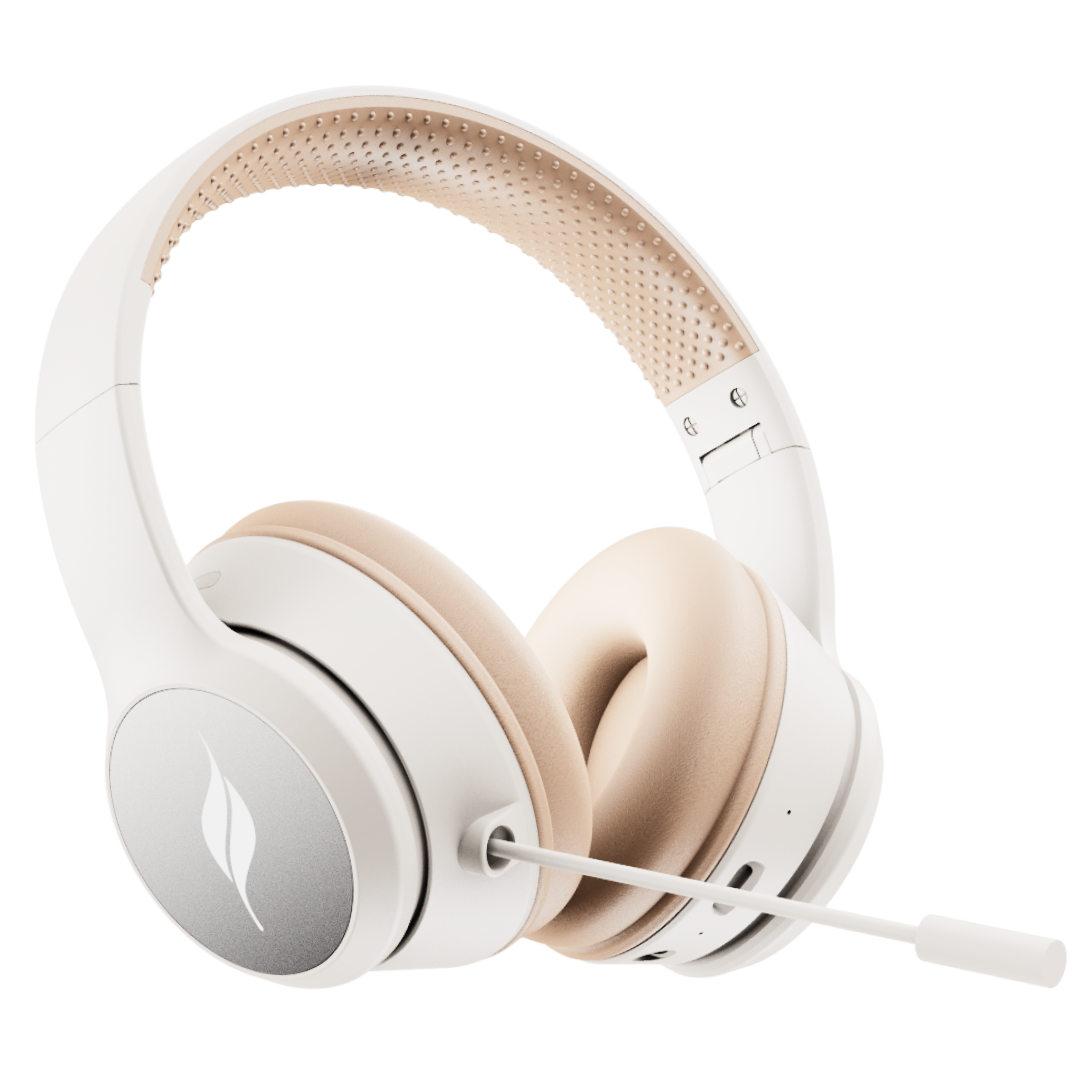LEAF BASS X414 WIRELESS HEADPHONES- DESERT DUNE